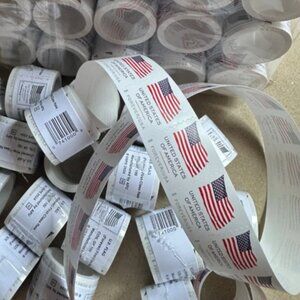 1000 forever stamps of 2025 Mail U.S.A. Flag Postage